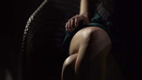 seduction lesson woman stroking her leg Stock Footage Video (100%  Royalty-free) 33013573 | Shutterstock
