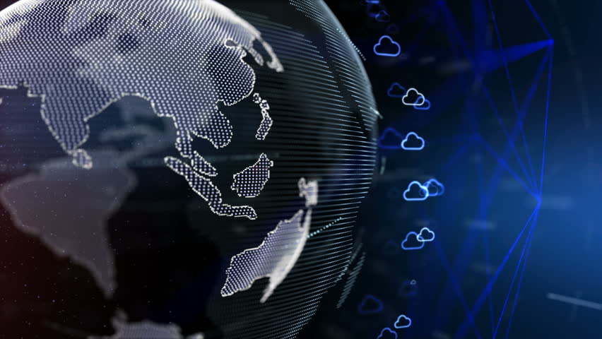 Abstract networking, Global cloud connecting. - Powered by Shutterstock - Get 15% off with code: PIKWIZARD15