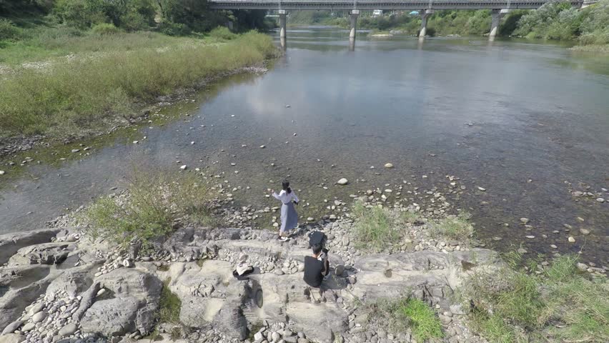 south korea Yeongwol Donggang River