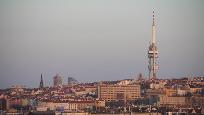 Television Tower in Prague, Czech Republic