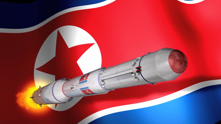 North Korea DPRK long-range rocket Unha-3.