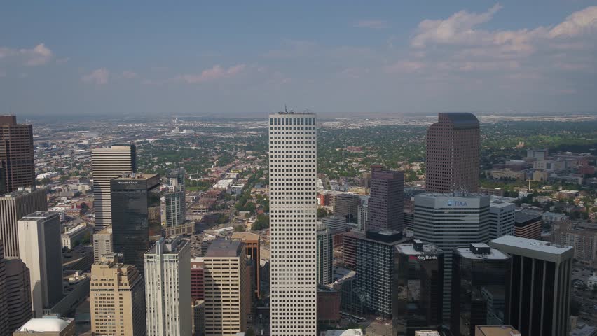 Aerial Colorado Denver July 2017 Sunny Day 4K Inspire 2