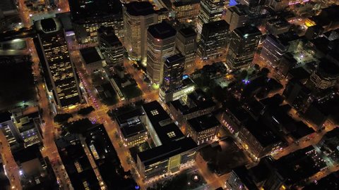 Aerial Canada Montreal July 2017 Night 4K Inspire 2