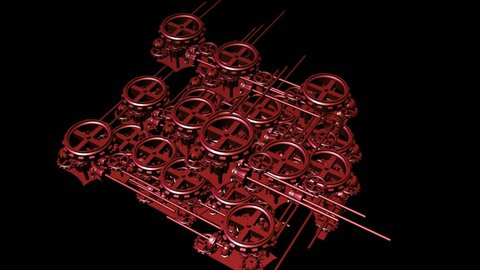 3d Design Motorcycle Engine Exploded View Stock Illustration 1841447563 ...