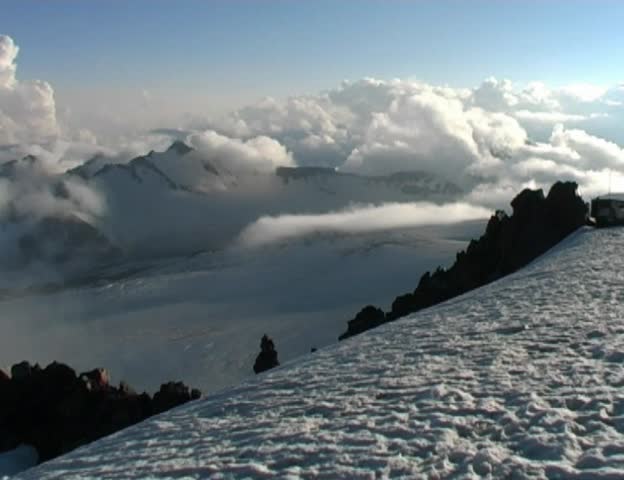 fog in mountains