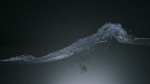 Water surface wave shooting with high speed camera, phantom flex.
