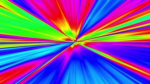 Aggressive Super Colorful Fast Disco Rays VJ Loop