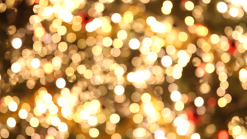 gold christmas lights