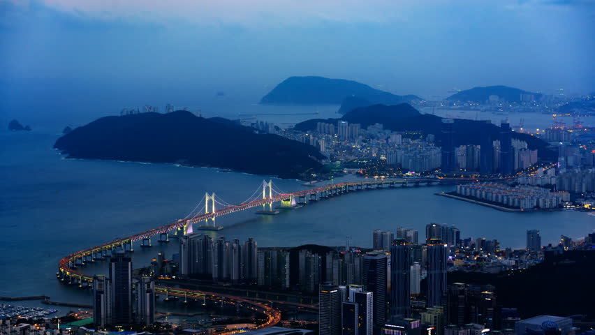 Time lapse Busan City, South Korea. | Shutterstock HD Video #31713727