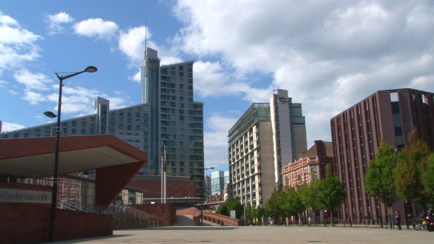 Manchester Central (formerly G-Mex) conference centre.