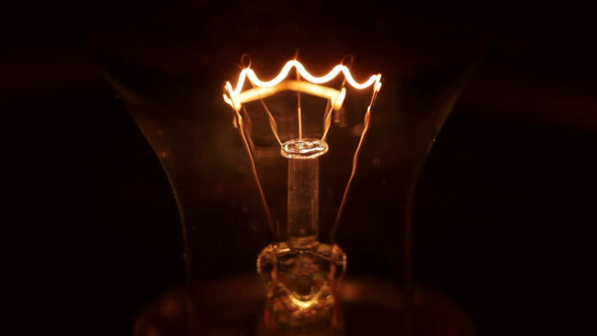 flickering light bulb Stock Footage Video (100% Royalty-free) 3173647