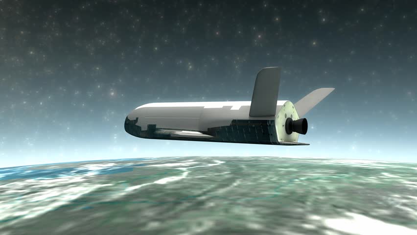 X-37B Unmanned spacecraft.