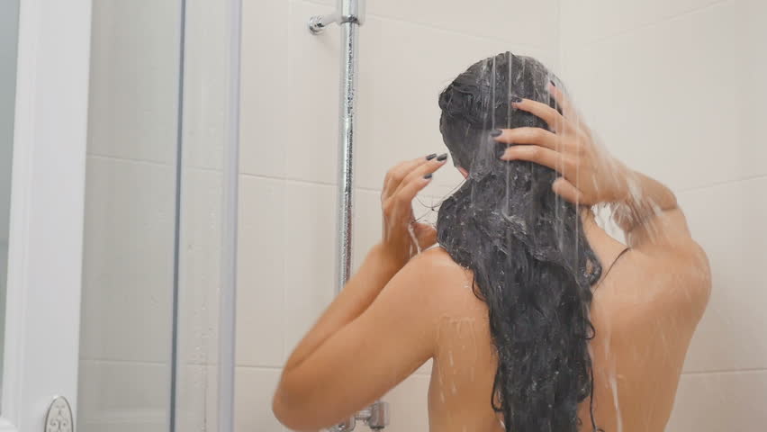 Asian long hair shower doctor
