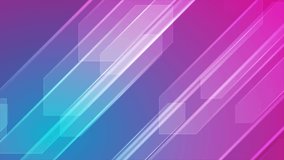 Colorful abstract tech motion design. Seamless loop. Video animation Ultra HD 4K 3840x2160