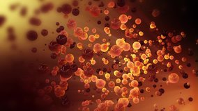 Atoms Floating in Liquid. Metal Balls in Liquid. - Powered by Shutterstock - Get 15% off with code: PIKWIZARD15