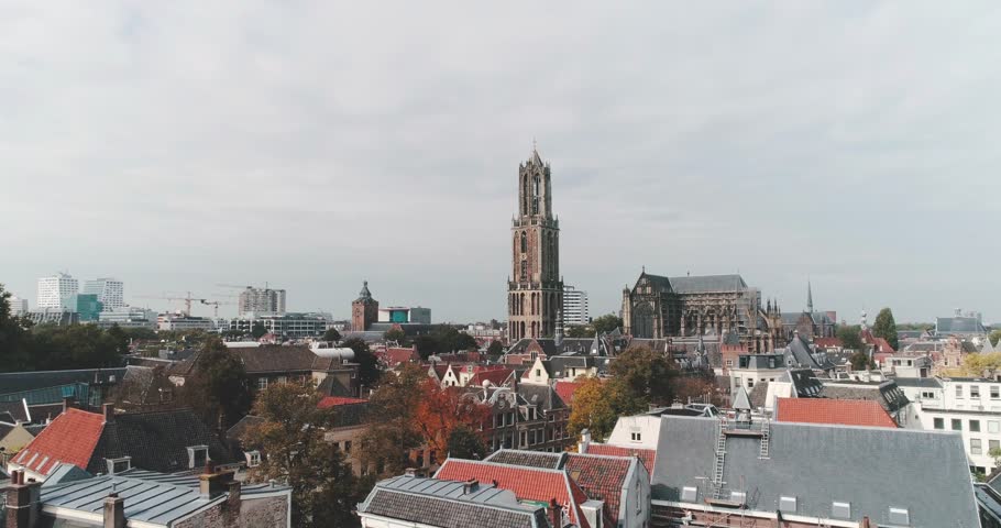 View of Utrecht, Netherlands from the DOM tower. image - Free stock ...