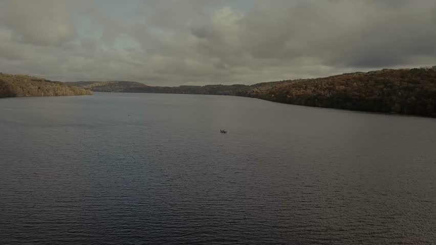 Autumn in Minnesota - Afton / St Croix RIver - Aerial Footage