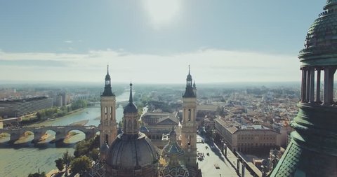 Cathedral of the Pillar, Zaragoza Spain, oct. 2018