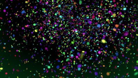 Confetti 1 - Colorful Realistic Video Background Loop  ///  Confetti 1 is exactly about what its name implies: lots and lots of realistically animated colored paper snippets.