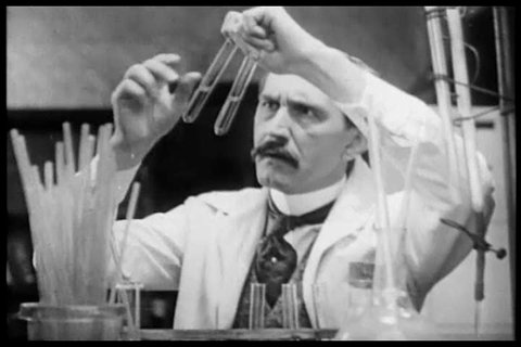 CIRCA 1900s - Scientists Fritz Richard Schaudinn and Erich Hoffmann discover the Syphilis germ, August von Wassermann develops a Syphilis blood test and Paul Ehrlich discovers Arsphenamine, 