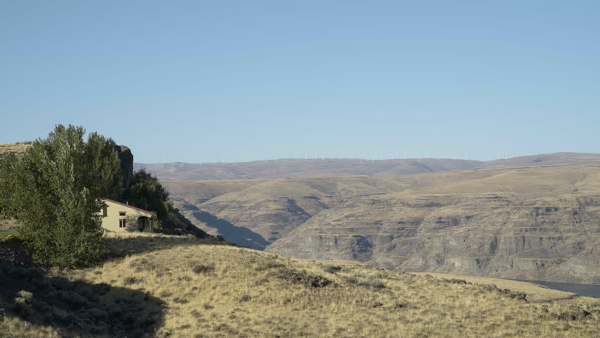 Windmills | 4K | Columbia River | The Gorge