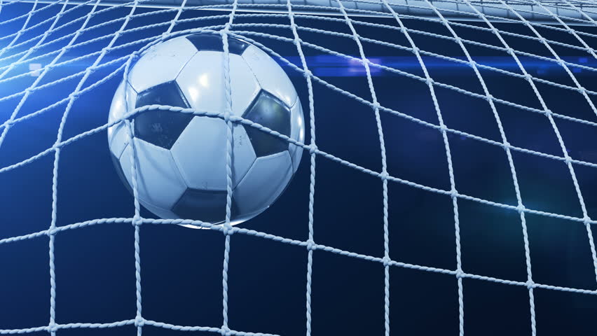 Soccer Ball Flying In Goal Stockvideoklipp Helt Royaltyfria Shutterstock