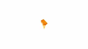 two french gourmet yellow cheeses isolated over white background - Powered by Shutterstock - Get 15% off with code: PIKWIZARD15