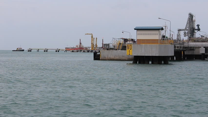 industrial jetty - Thailand