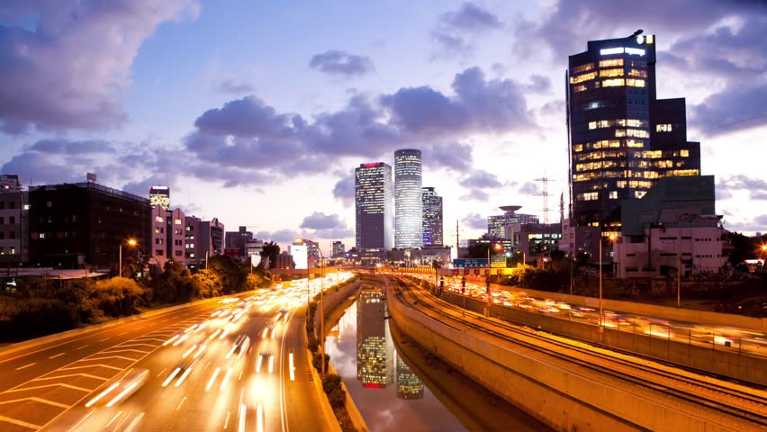 Traffic Time Lapse - Ayalon Freeway
