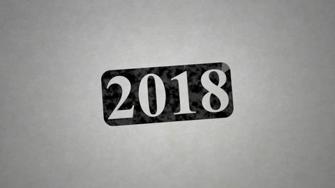 New Years Eve 2018. New year concept intro outro 2018
