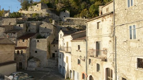 Pesche, a small village in Molise, Italy
