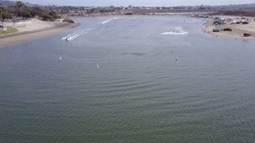 San Diego - Fiesta Island Jet Ski - Drone Video
Aerial Video of Fiesta Island, a large peninsular park located within Mission Bay. Island is popular for recreational water sports