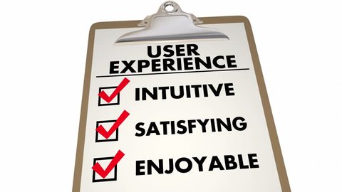 User Experience Checklist Intuitive Satisfying Enjoyable 3d Animation