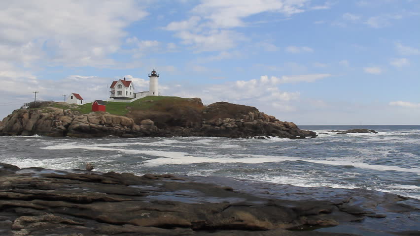 Cape Neddick Lighthouse Maine 4. Cape Neddick Lighthouse in York, Maine. 1-6,