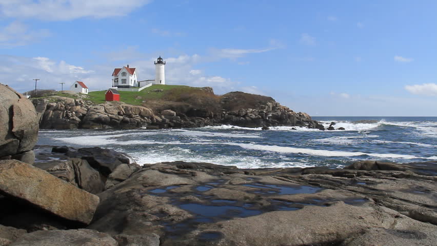 Cape Neddick Lighthouse Maine 5. Cape Neddick Lighthouse in York, Maine. 1-6,