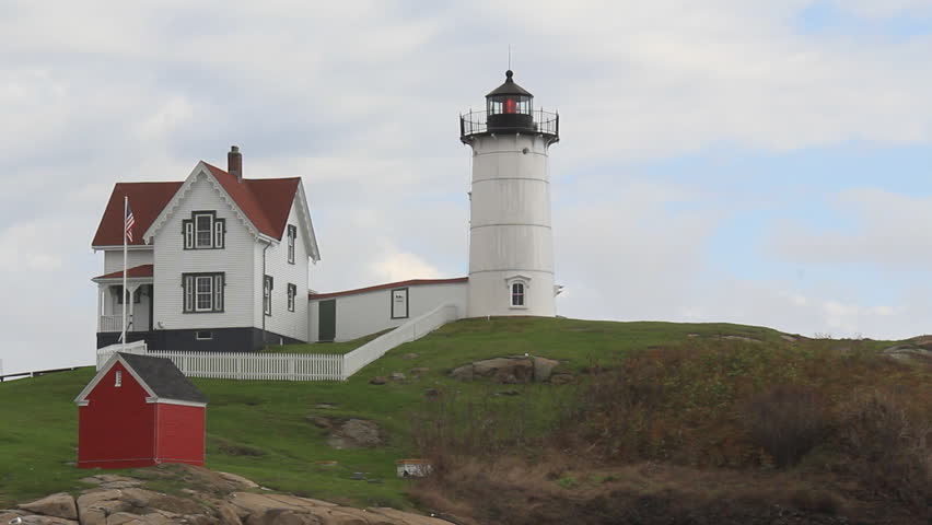 Cape Neddick Lighthouse Maine 1. Cape Neddick Lighthouse in York, Maine. 1-6,