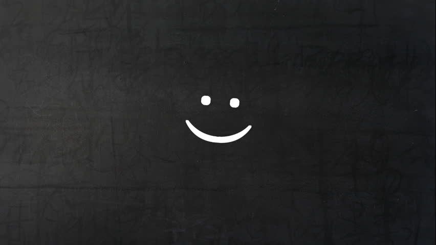 Animated Smily Face Emoticon On Stock Footage Video (100% Royalty-free