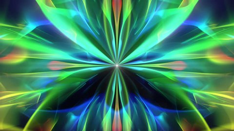 Colove - Kaleidoscopic Video Background Loop /// Organic colourful shapes in a glamorous kaleidoscopic environment. Colove is a multi-talented video loop especially suitable for live events and clubs.