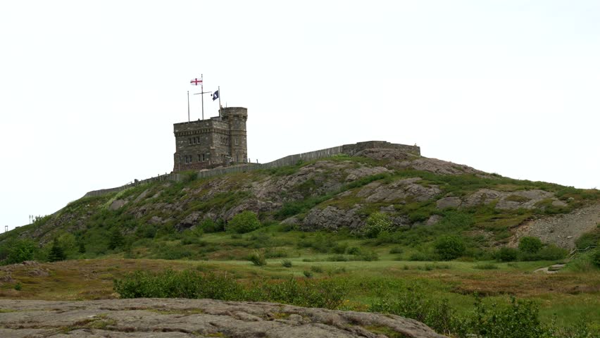Signal Hill National Park in St. John Newfoundland Canada