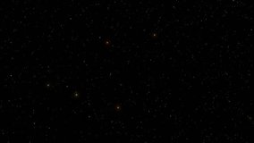 Night Sky 001: A star field twinkles in a night sky (Loop).