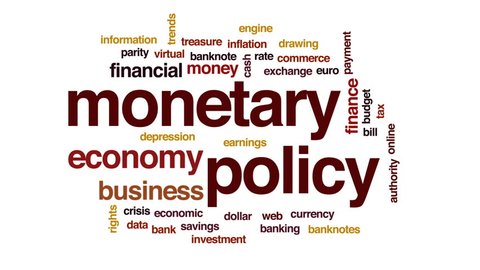 Monetary Policy Animated Word Cloud Stock Footage Video 100 Royalty Free 32321974 Shutterstock