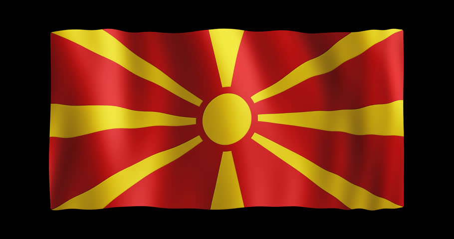 Flag Of Former Yugoslav Republic Stock Footage Video 100 Royalty Free Shutterstock