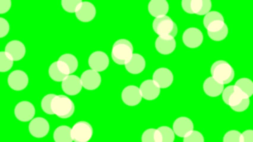 Bokeh lights on green screen animation. Christmas light background. HD footage. Royalty-Free Stock Footage #32228539