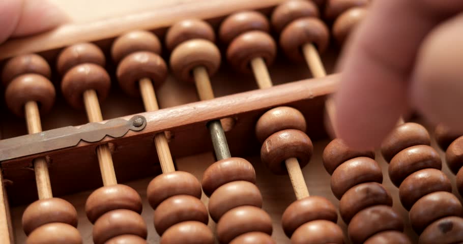 Wooden abacus Royalty-Free Stock Footage #32251525