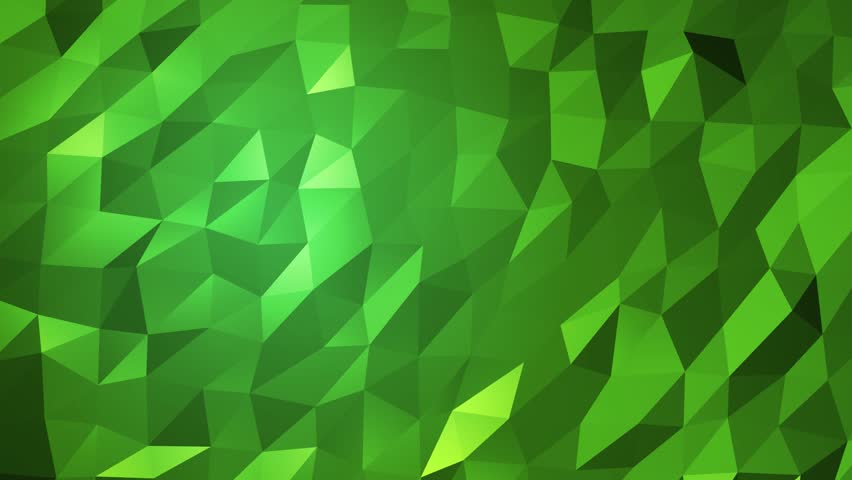Abstract Green Low Poly Geometry Stock Footage Video (100% Royalty-free) 32261323 | Shutterstock