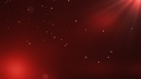 Atmospheric Backdrop with Beautiful Smooth Gradients and floating Particles and Light Rays from Sky | Artistic Underwater Environment | Seamless Looping Animated Motion Background | Red Maroon