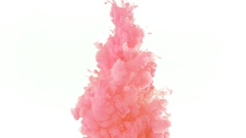 Pink ink in water shooting with high speed camera, phantom flex. Stock Video