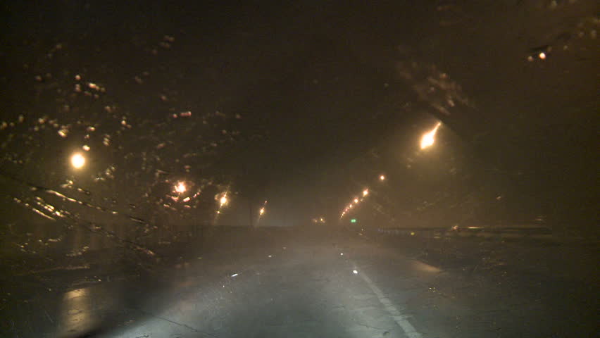 Driving In Severe Hurricane Wind And Rain. Shot in full HD 1920x1080 30p on Sony