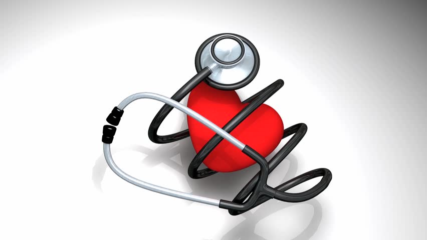Heart care concept animation.