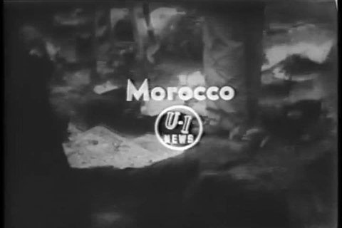 CIRCA 1950s - Terrorist bombings in Casablanca, Morocco leave many dead, and violence continues in the French colonies in North Africa during the beginning of the Algerian War of Independence, in 1955